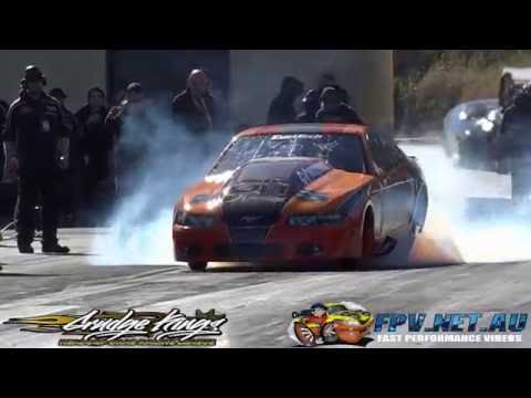 NEW OUTLAW 10.5 WORLD RECORD MOITS RACING C&V PERFORMANCE MUSTANG 5.86 @ 255 MPH 23.7.2016