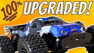 I Made The TRUE Ultimate RC Basher! Team Corally Kagama Full Upgrade!