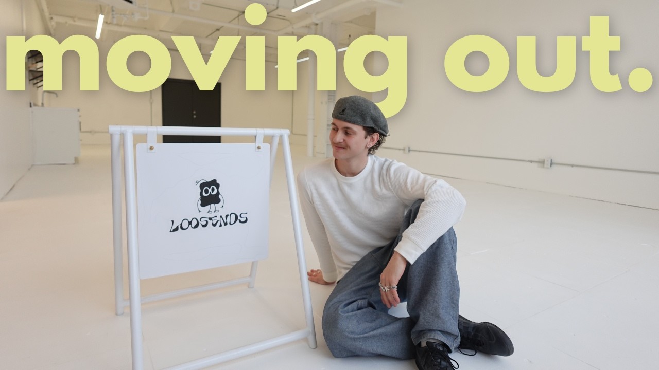 why I had to move out...immediately | Small Business Vlog