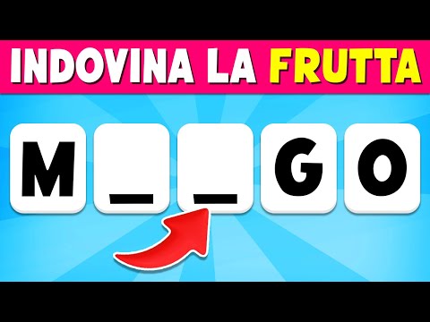 Guess the Fruit with Missing Letters | Fruit Quiz