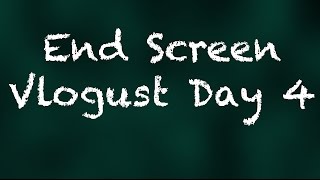 Creating and End Screen with Google Draw - Vlogust Day 4