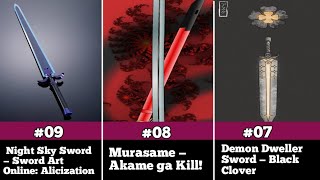 15 Strongest Swords in Anime History, Ranked