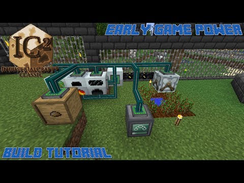 IC2c 1.10.2 Early Game Automatic Power Setup