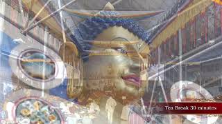 བཀའ་བརྒྱུད་སྨོན་ལམ་ཆེན་མོ་ཐེངས་སོ་བདུན་པ། ཉིན་དང་པོའི་སྔ་དྲོ་ཆོས་ཐུན་དང་པོ།