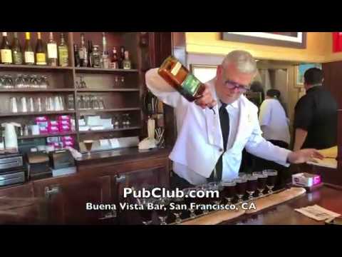 Watch This Bartender Pour Irish Coffee Drinks At The Buena Vista Bar in San Francisco