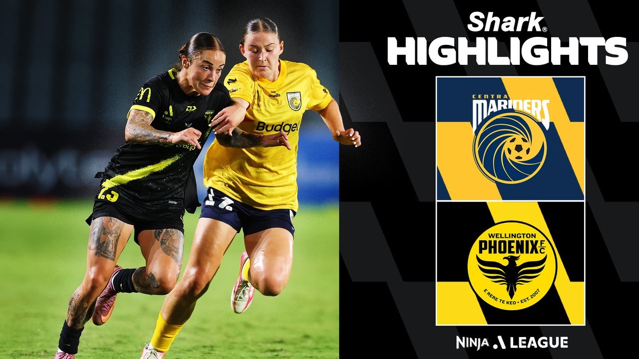 Central Coast Mariners vs Wellington Phoenix Highlights