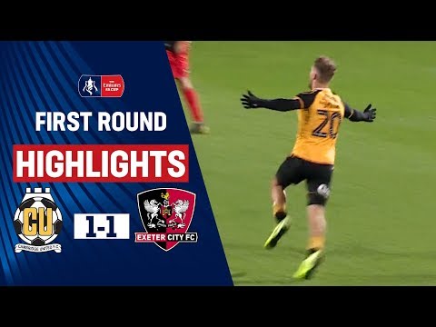 Late Goal Drama Earns Cambridge Replay | Cambridge 1-1 Exeter | Emirates FA Cup 19/20