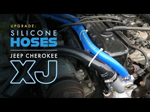 2000 Jeep Cherokee XJ Silicone Hoses | Cooling System Upgrade