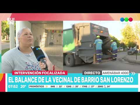 Intervención Focalizada en barrio San Lorenzo: solicitan mayor videovigilancia