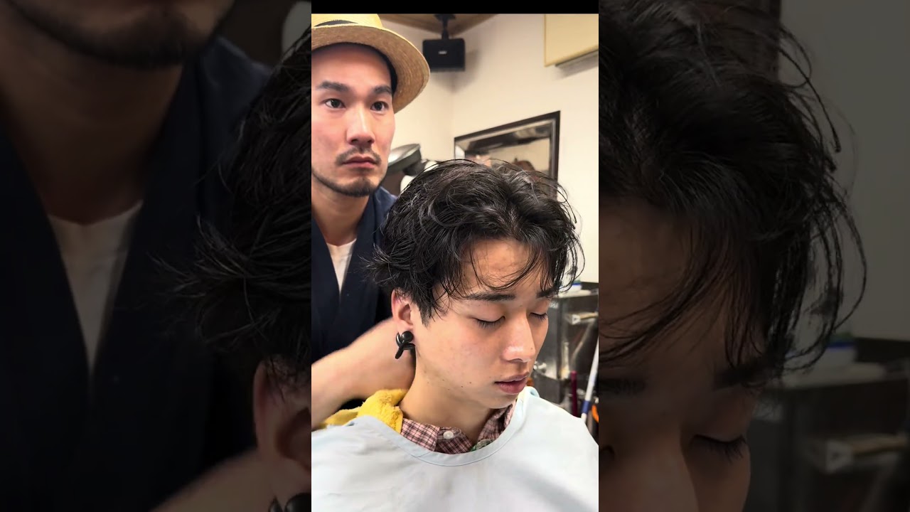 【山口理容店】老舗の床屋で味わう音の癒し #asmr #relux