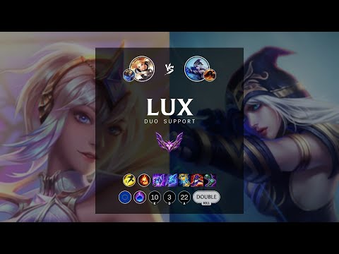 Lux Support vs Ashe - EUW Master Patch 12.13