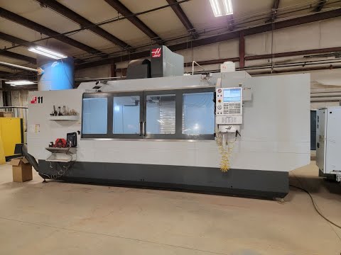 Haas VF-11 CNC Vertical Machining Center with 15K RPM Spindle, Probing, 4th & 5th Axis Drives & More