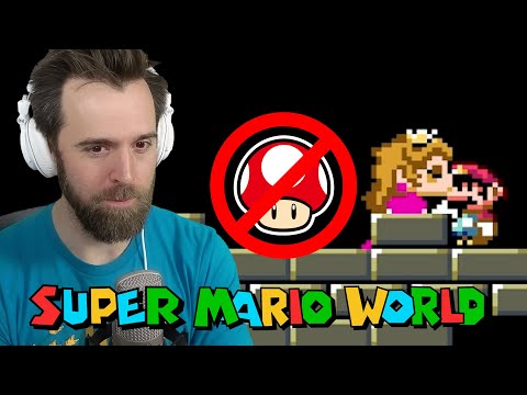 Super Mario World 100% - No Powerups (stay for Tubular 😉)