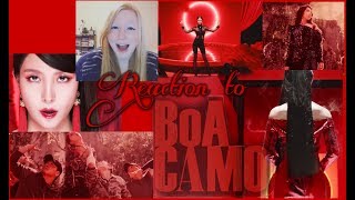 REACTION TO BOA "CAMO" MUSIC VIDEO/KOREA (THE QUEEN IS BACK!!)