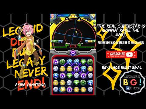 Beyblade Burst Rivals ! Akira - Atlas Anubion A2.Y.O VS Wakiya Murasaki- Wild Wyvern W2 !