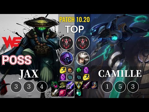 WE Poss Jax vs Camille Top - KR Patch 10.20