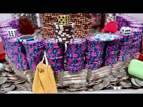 We returned the $500/$1,000 chip high-limit coin pusher