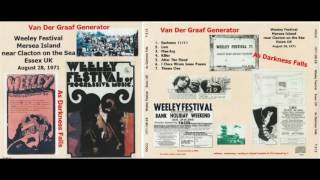 VAN DER GRAAF GENERATOR - LIVE IN ESSEX, UK, 28.8.1971