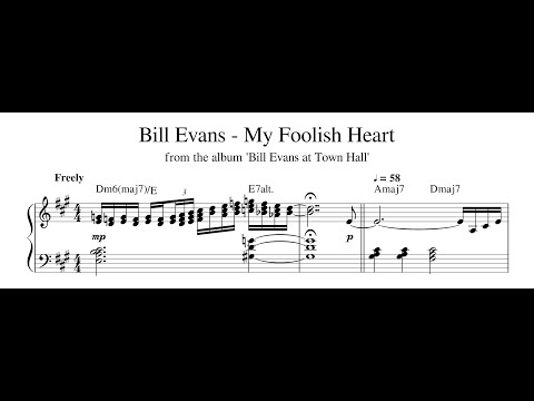 My Foolish Heart - Bill Evans