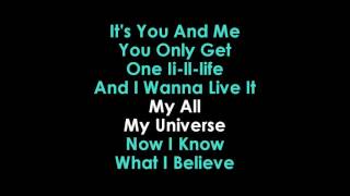Shires  My Universe karaoke | Golden Karaoke