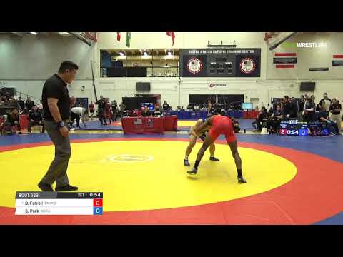 FS/65 KG/65 Q, Bernard Futrell, TMWC Vs Sang Min Park, Korean (University Team).mp4