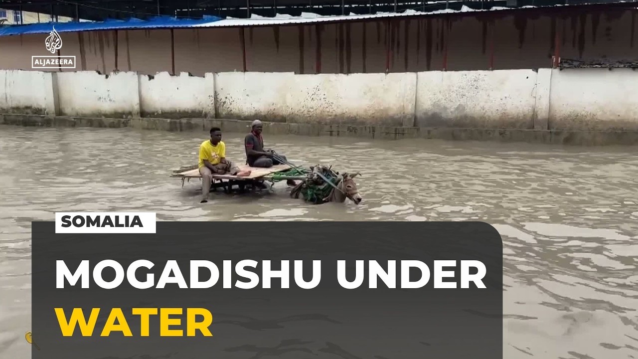 Flash floods submerge Mogadishu as torrential rains overwhelm city