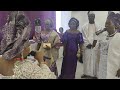 Eniola Alaga Iduro Mc Introducing The Adebayo S Family To The Bride S Alaga Ijoko 2021