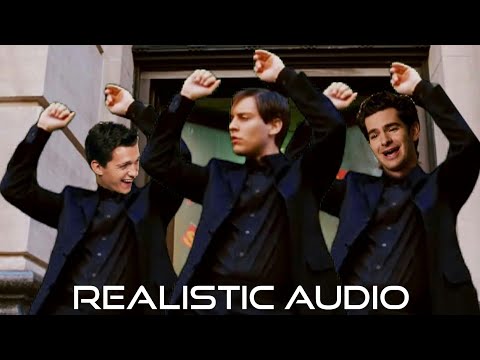 Bully Trio (Three Spider-Man) Dance | Realistic Audio