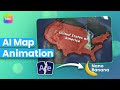 Forget After Effects Nano Banana AI Map Animation SLAYS Motion Graphics