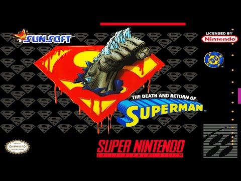 the death and return of superman cheats super nintendo