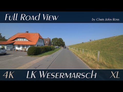 Landkreis Wesermarsch, Germany: Butjadingen - Nordenham - 4K (2160p/60p) Ultra HD - XL-Video