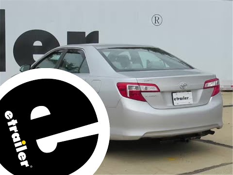 etrailer | DIY Install: Curt Trailer Hitch Receiver on your 2012 Toyota Camry