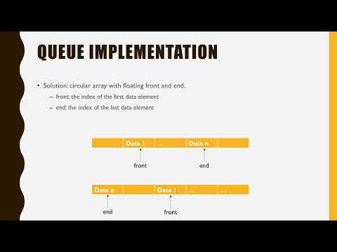 Data Structures Module 3 Queue And Stack Part 2 High Level Implementation Idea For Queue And Stack