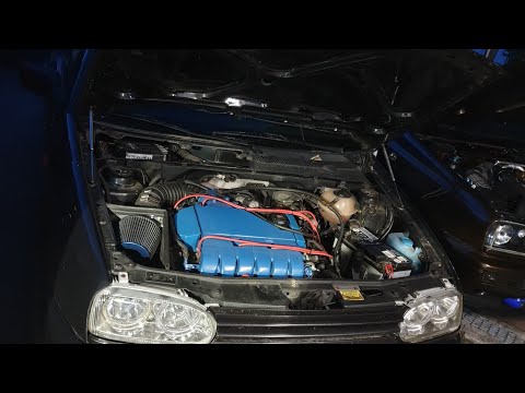 We're building a VR6 turbo from a naturally aspirated engine to turbocharged technology. # Part 1