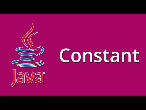 Declare Constant Variable In Java Java Programming For Beginners