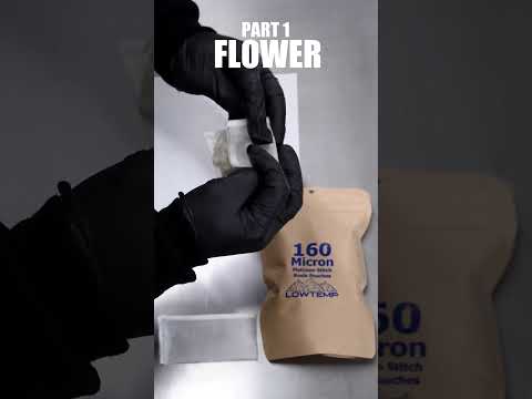 PART 1: How To Press Rosin for Beginners (Flower)