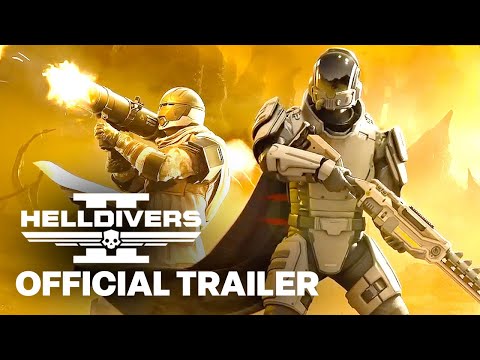 Helldivers 2 - Dust Devils Warbond Gameplay Trailer