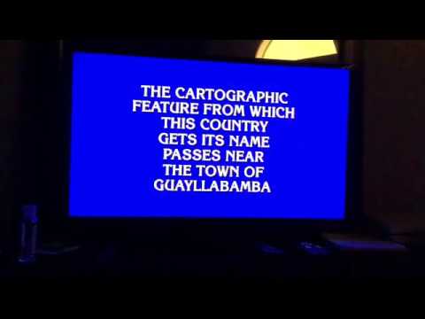 Final Jeopardy! April 14, 2020