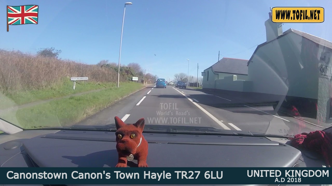 Watch video Canonstown Canon's Town Hayle TR27 6LU United Kingdom 2018 Driving Road Trip WWW.TOFIL.NET Now Canonstown Canon's Town Hayle TR27 6LU United Kingdom 2018 Driving Road Trip WWW.TOFIL.NET
