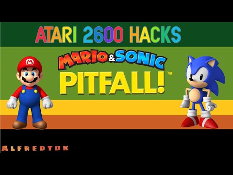 Atari 2600 Hacks - Mario Jungle Adventure & Sonic Adventure