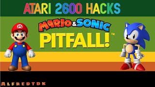 Atari 2600 Hacks - Mario Jungle Adventure & Sonic Adventure