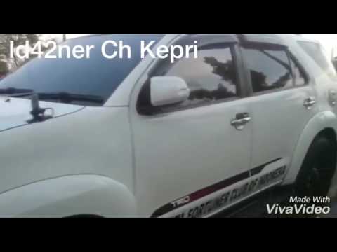 Komunitas mobil Fortuner ID42NER Chapter kepri Roling barelang edisi jagung bakar jembatan 2 Batam