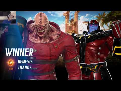 MvC Infinite: Week 2 Online Play pt52 - Captain Marvel/Thanos