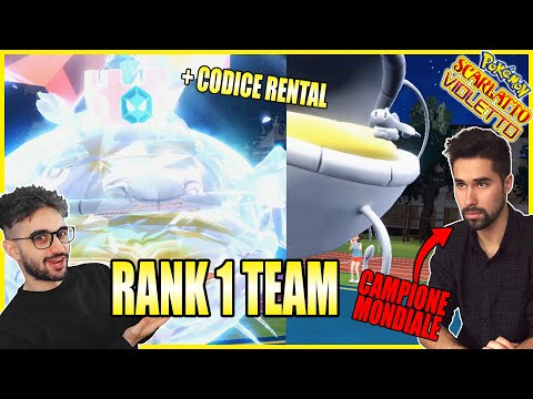 Il CAMPIONE DEL MONDO ha fatto RANK 1 con QUESTO TEAM - Pokémon Scarlatto e Violetto