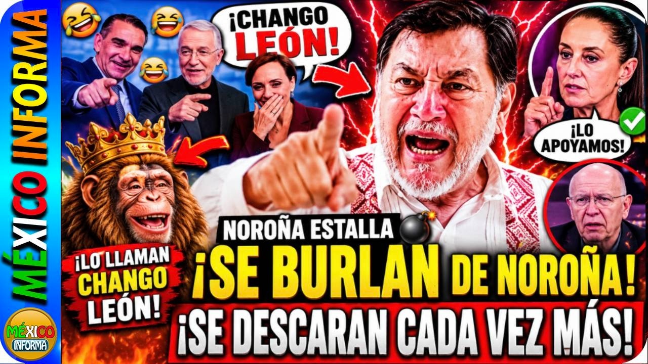 SE DESCARAN CADA VEZ MAS. LE DICEN CHANGHOLEÓN EN PLENO VIDEO. NOROÑA ESTALLA CONTRA CHAYOTEROS.