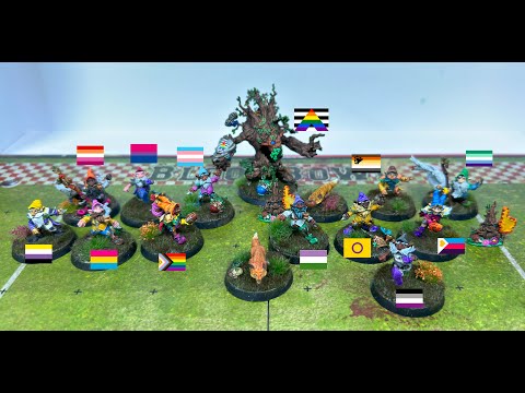  @cerberusxt7012  's "GateCrushers" Inspired Bloodbowl Team "GateKickers"