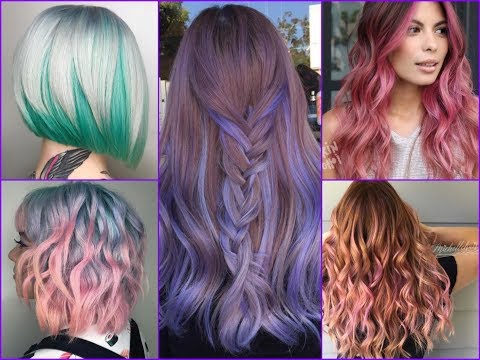 25 Trendy Two Tone Hair Color Styles 2018
