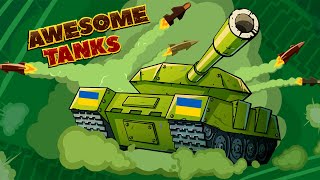 Awesome Tanks 2 - beating the game at the hardest difficulty