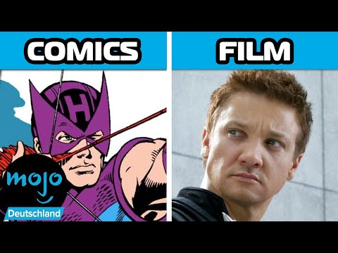 Top 10 Unterschiede zwischen dem MCU und den Comics