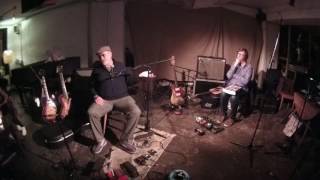 Thurston Moore John Russell chatting at Cafe Oto 8:10:16 pt 1 of 3